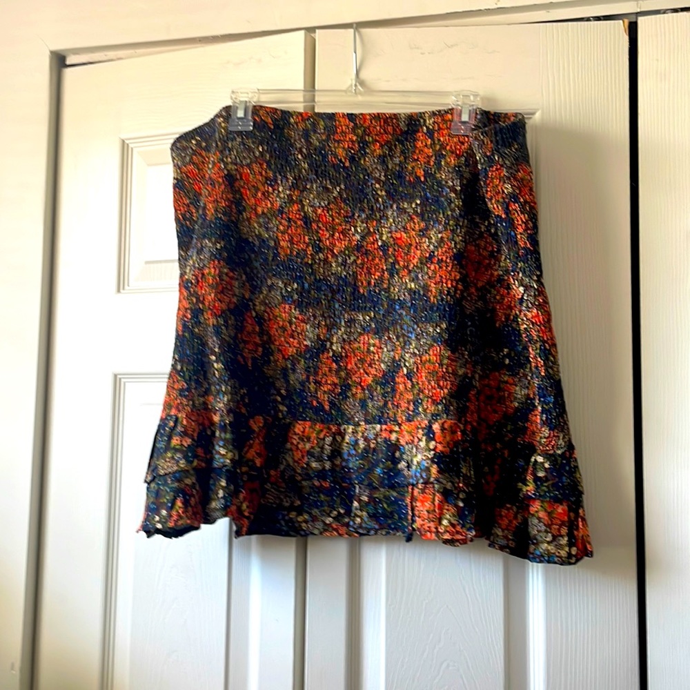 Fall color smock tube top 3x